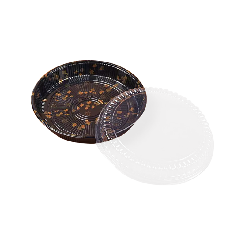 Hộp bao bì kiểu Nhật có đáy in màu đen